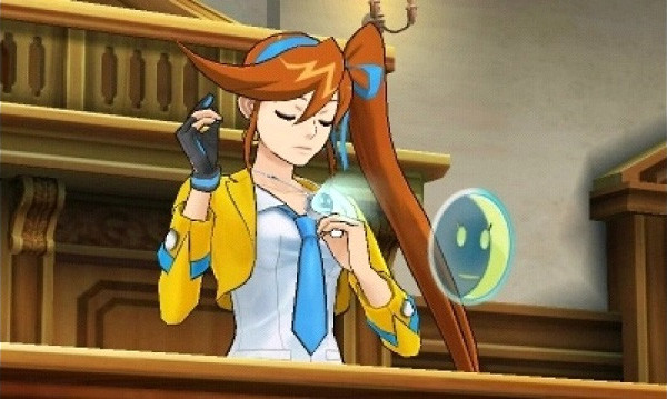 Maya Fey didn't need gadgets to help Phoenix in court. Maya Fey didn't wear an outfit that made her look like April from Ninja Turtles with a Michael Jackson glove. Just putting that out there.