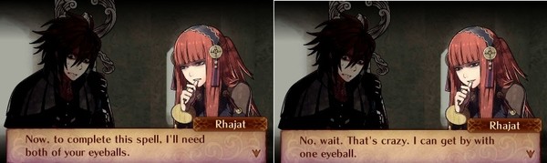It's fortunate she doesn't exist in Conquest. I wouldn't survive making an enemy of her.
