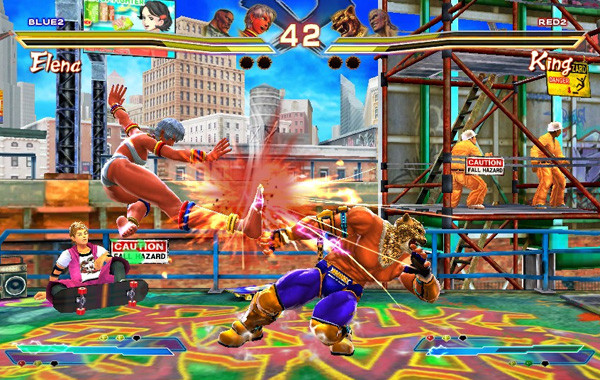 Why Elena and not Alex? Everyone knows Alex was Street Fighter III's main charaAHAHAHAHAHA