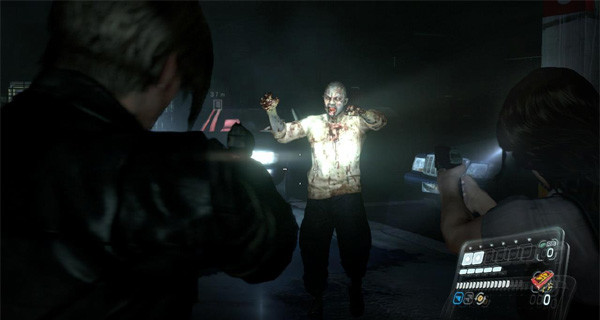 I really wish these games had an option to just throw your empty pistol at the zombies.