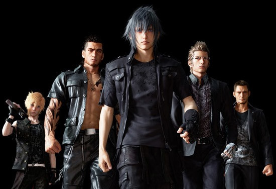 Left to right: Annoying Kid, Big Guy, Hero, Smart Guy, Old Guy.
