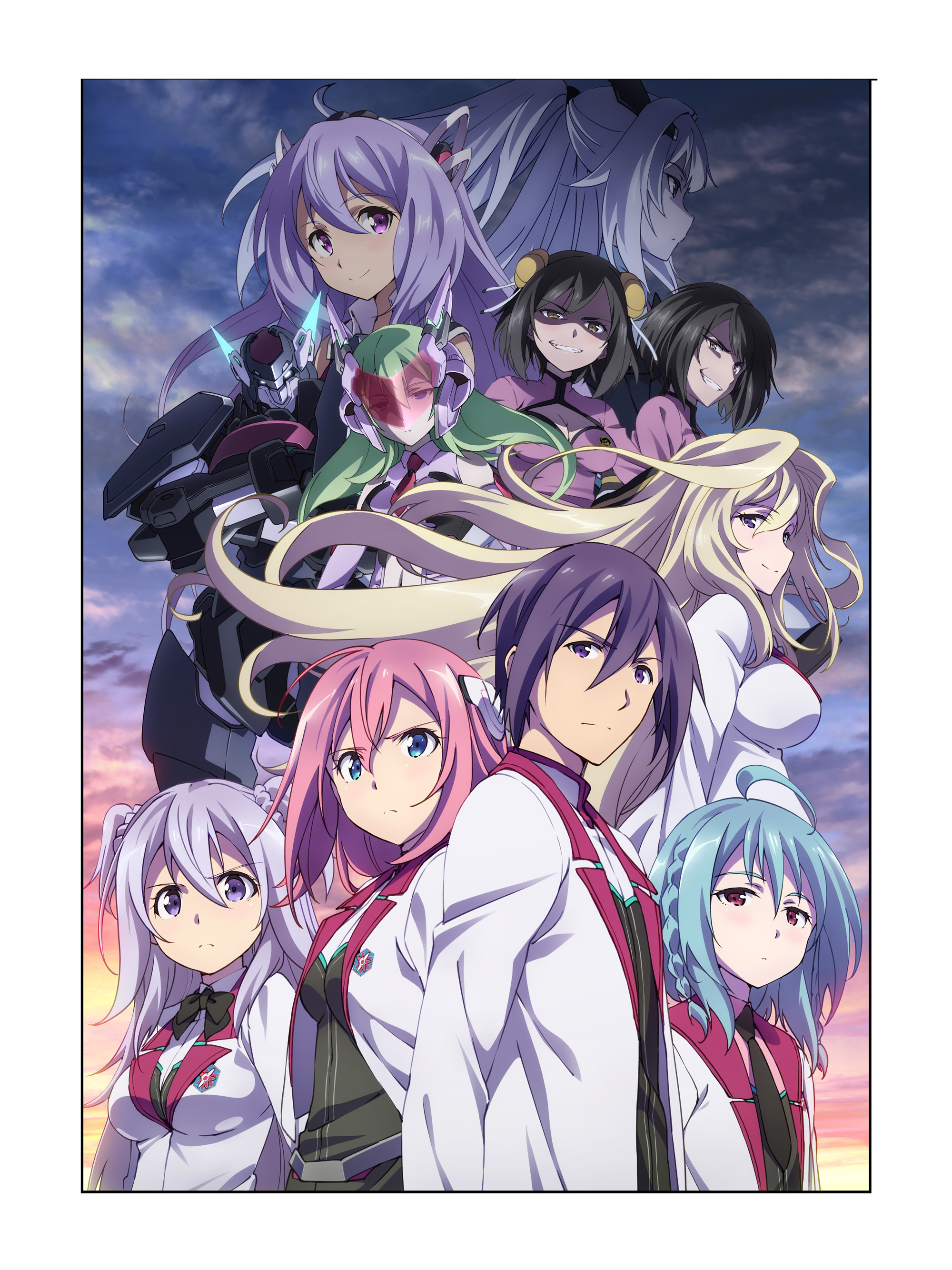 Gakusen Toshi Asterisk 2nd Season - Promotional Video - The song titled  The Asterisk War by Shiena Nishizawa. - The 2nd season is scheduled to  air on, By Gakusen Toshi Asterisk