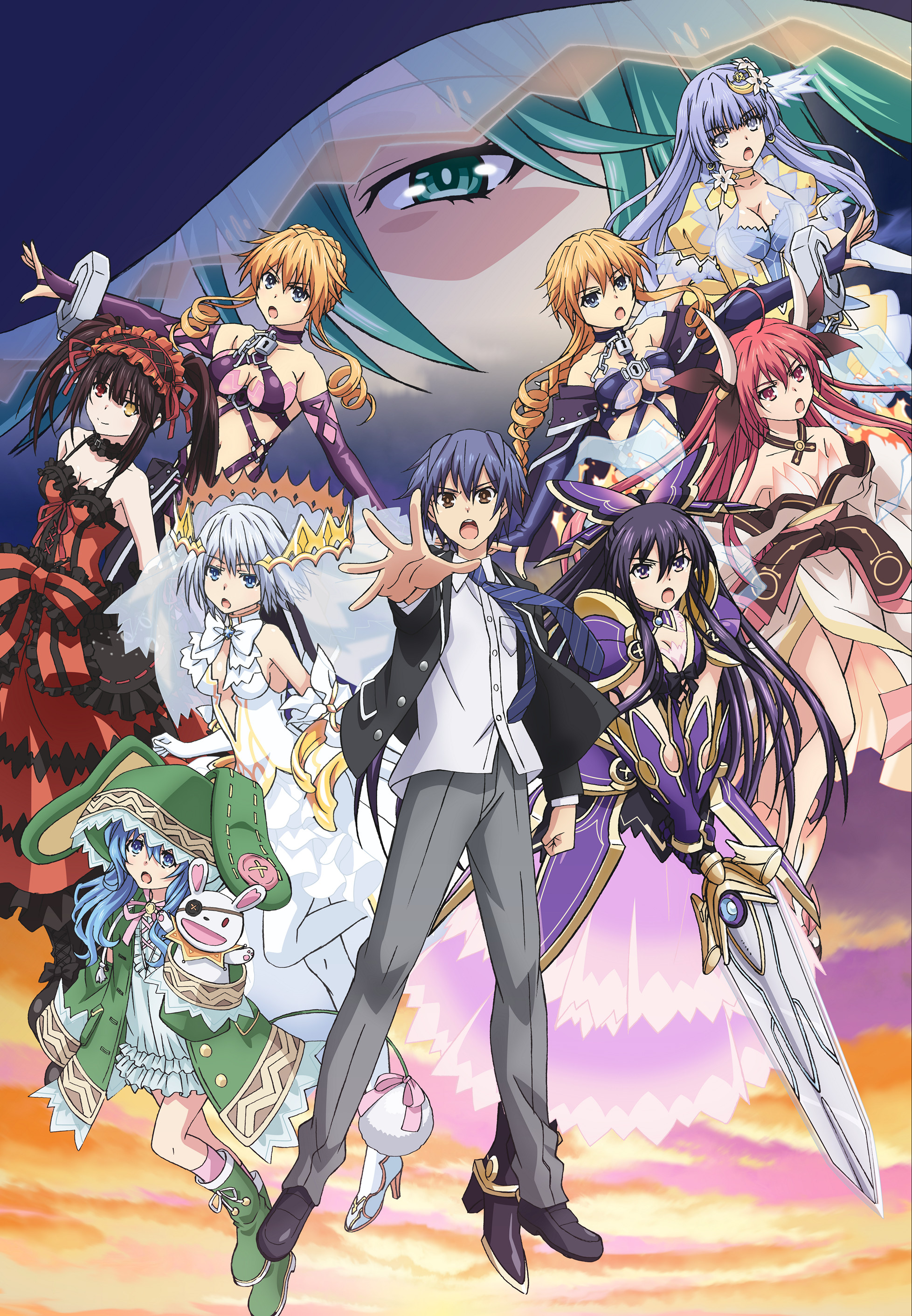 Date A Live V Anime Revealed with Illustration by Character Designer  Tsunako - Crunchyroll News