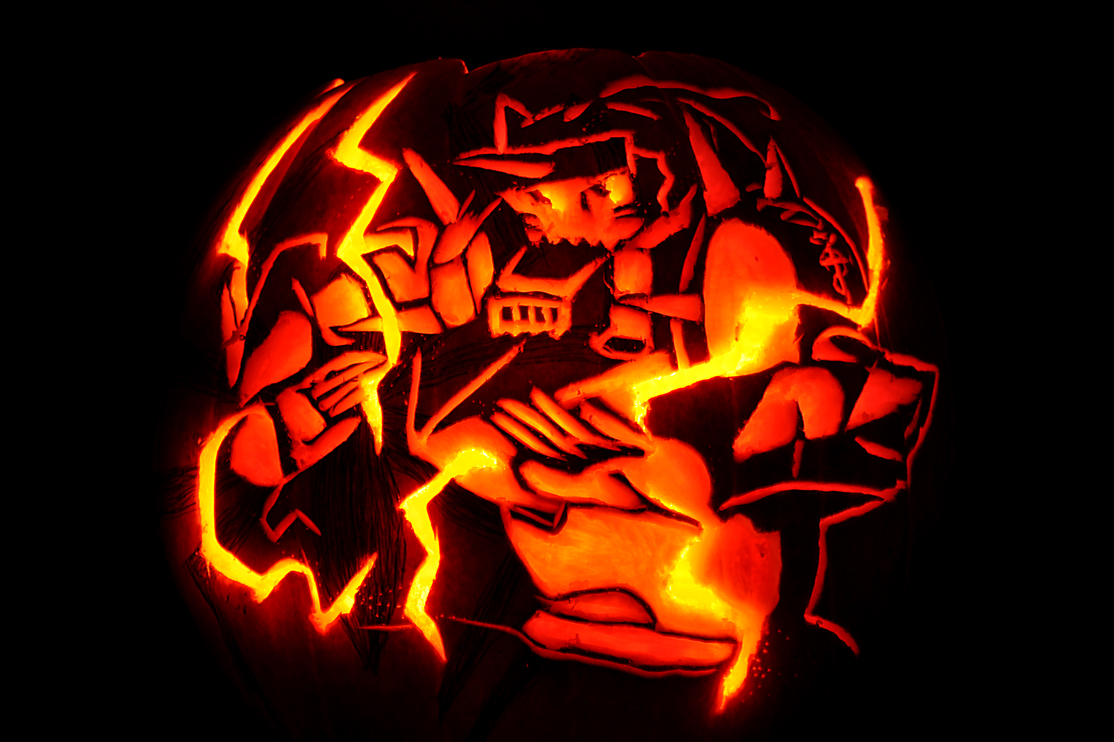 Anime Pumpkin Carving ~ Anime Pumpkin Bonanza By Begger4mcgregor On ...