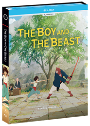 Blu-ray Disc box art for The Boy and The Beast