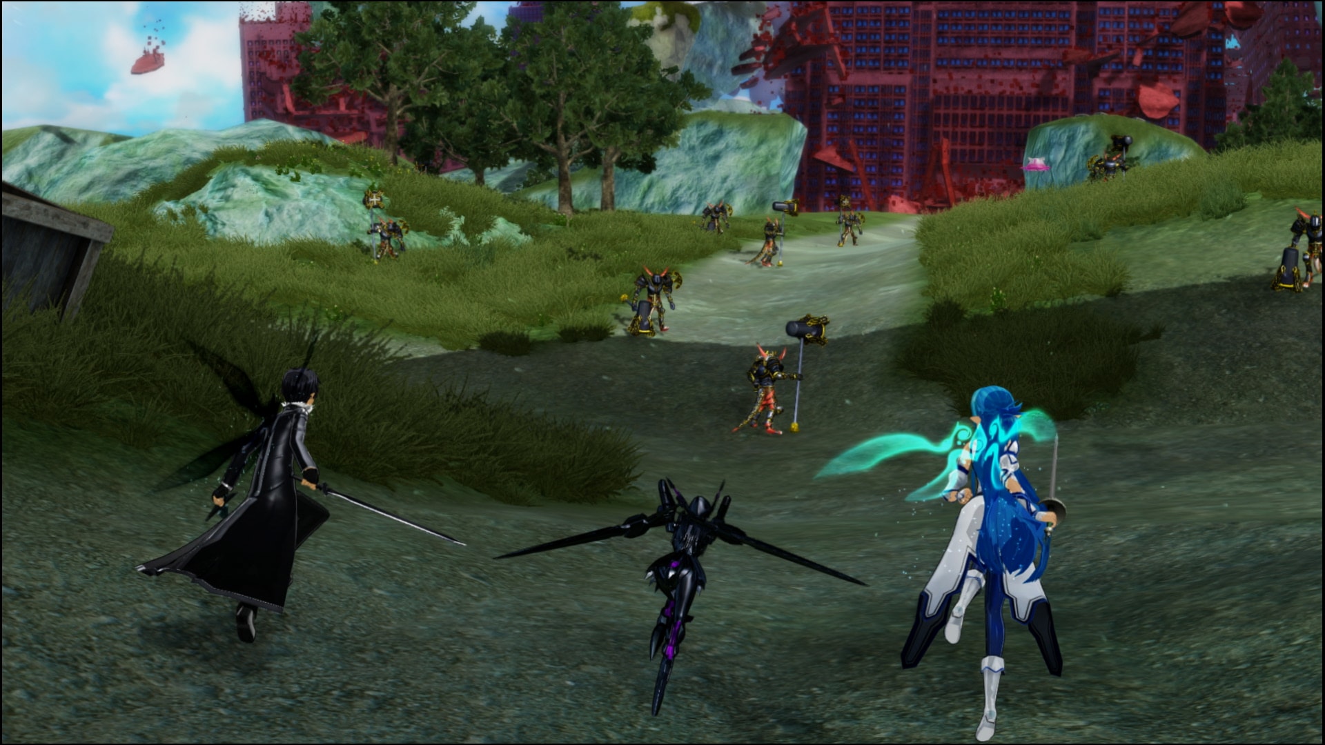 Accel World Vs Sword Art Online Ps4 Ps Vita Game Heads West News Anime News Network