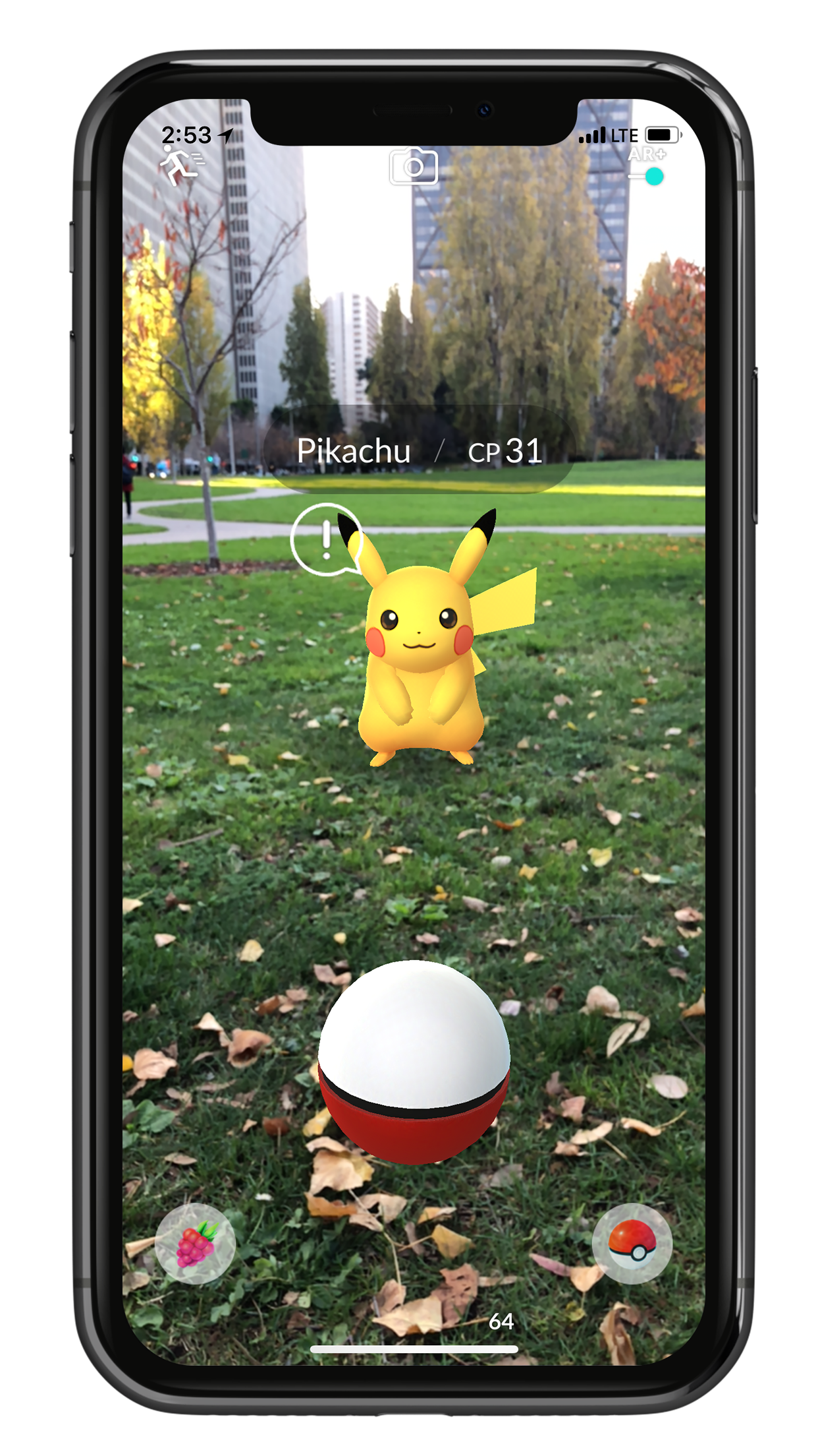 Pokemon Go Game Adds Ar Functionality News Anime News Network Pokemon Go Game Adds Ar Functionality News Anime News Network