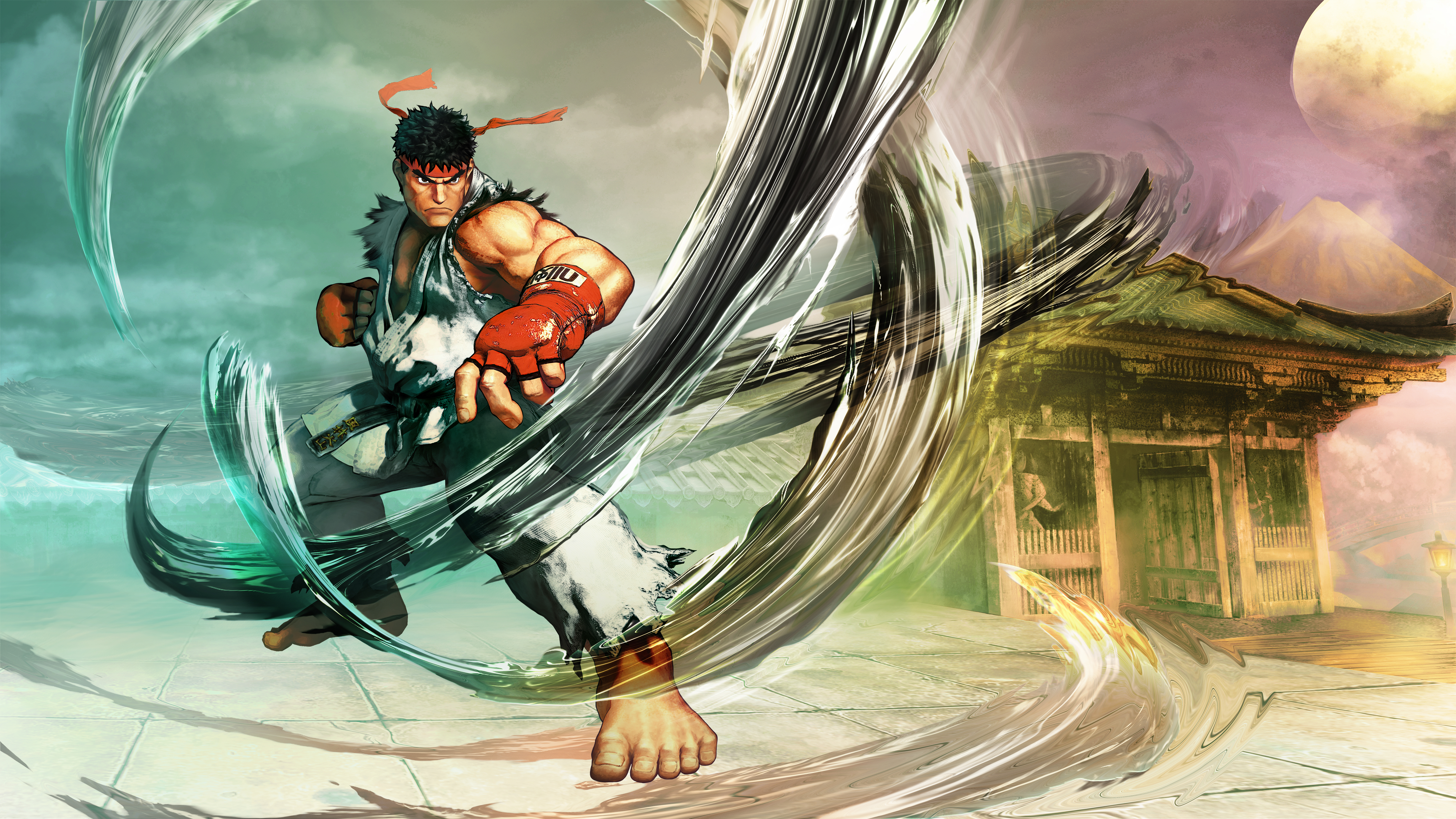 Wallpaper the game, battle, warrior, art, fighter, character, Ryu, Street  Fighter IV for mobile and desktop, section игры, resolution 1920x1080 -  download