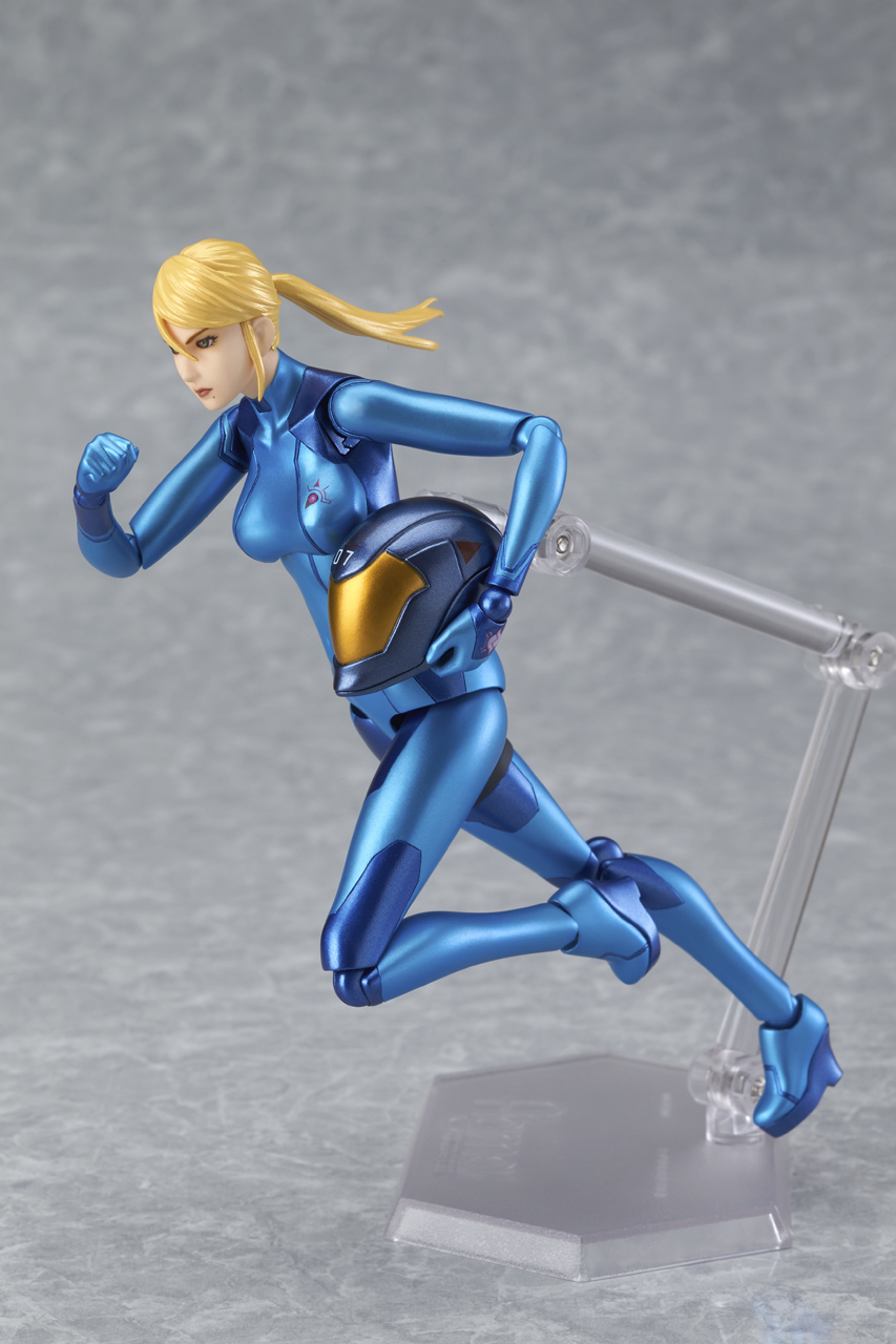 Figma Samus Aran Zero Suit Version – Action Figure Metroid Other M, 16 Cm, Articolata Con Parti Intercambiabili - 2