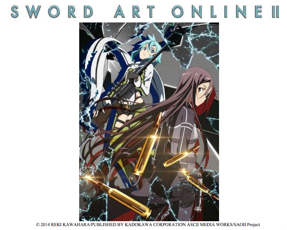 Sword Art Online II Hits Toonami On 3/28/2015 - Anime Herald