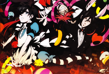 Anime DVD Black Butler - Kuroshitsuji Season 1 to 3+9 OVA English Version