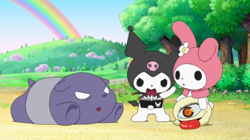 Onegai My Melody anime : Kuromi | Hello kitty cartoon, Hello kitty my melody,  Melody hello kitty