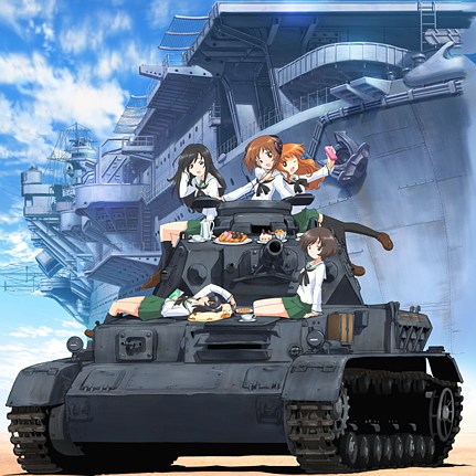 Wallpaper ID 115022  Girls und Panzer tank anime girls Ooarai Girls  High School free download