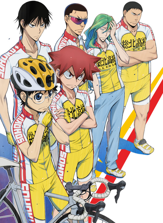 TOHO Reveals 1st 'Yowamushi Pedal: Limit Break' Anime DVD/BD Release  Artwork