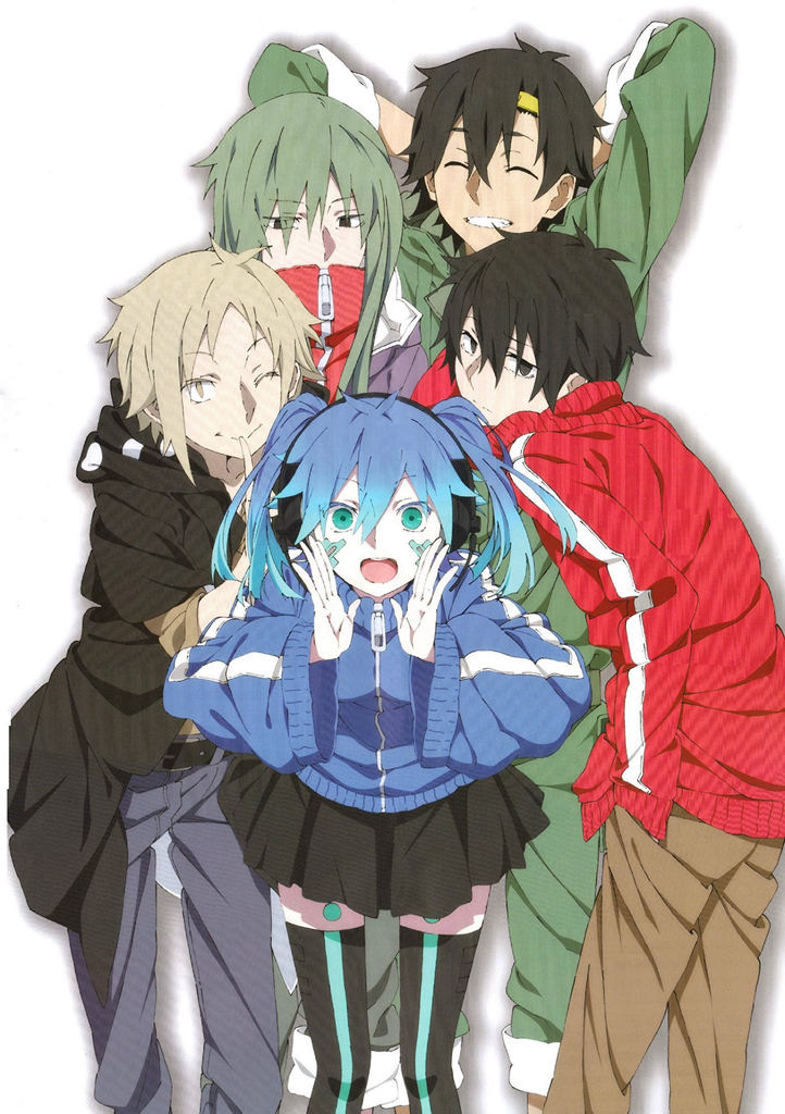 Mekakucity actors character