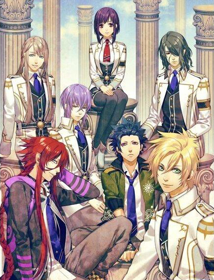 Yui, Thoth, Anubis, Dionysos - kamigami no asobi