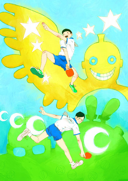 aymeric kevin ping pong background design production materials