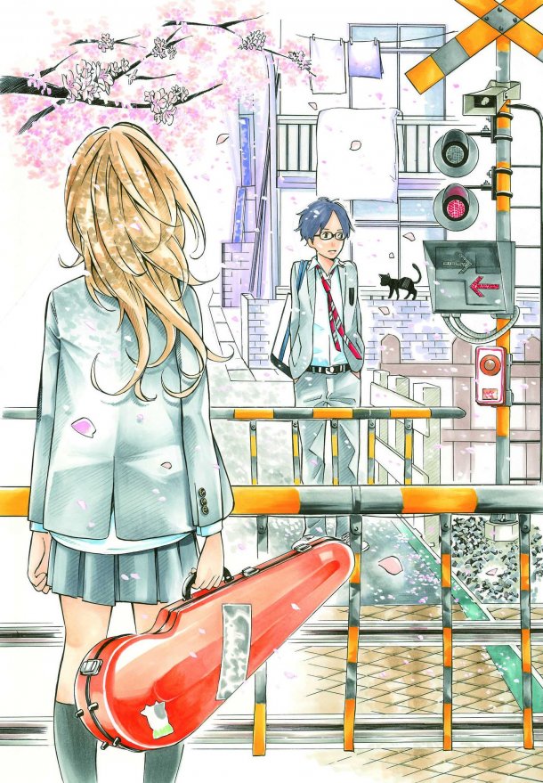 Animes Recomenda - Shigatsu wa Kimi no Uso (Your Lie in April) – Gênero:  Drama, Música, Romance, Escola, Shounen Autor: Arakawa Naoshi Diretor:  Ishiguro Kyouhei Estúdio: A-1 Pictures Legendado Episódios: 22