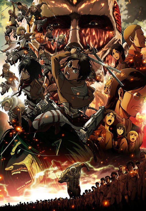 Ataque Dos Titãs Mangá Vol. 21 Ao 26, Kit Shingeki No Kyojin