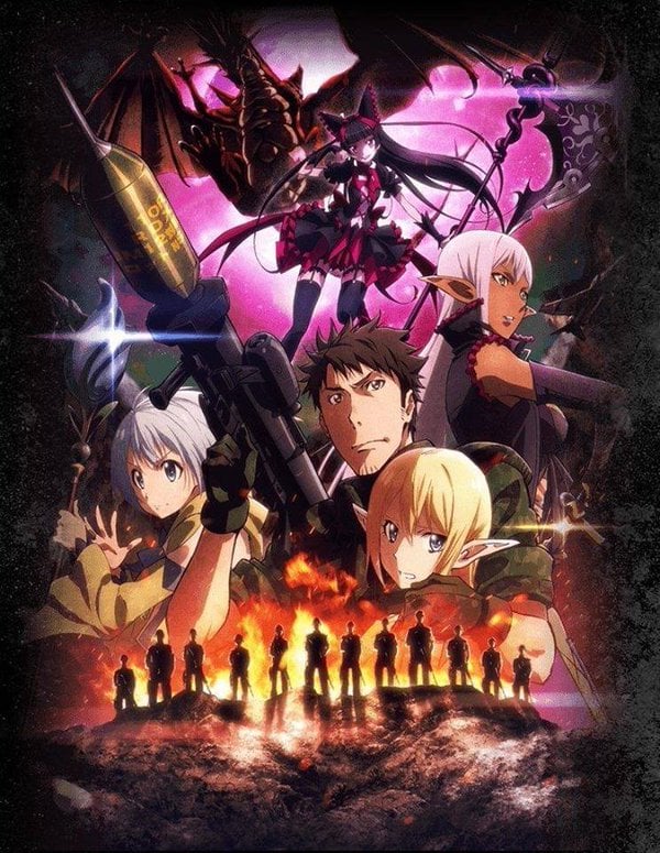 Gate - Thus the JSDF Fought There! TV Anime Visual, Character