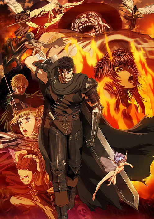 Berserk - Today I have received a lot of reports that in several countries  of Latin America Berserk it's been uploaded to Netflix. Please check it out  and comment Follow @berserk #berserk #