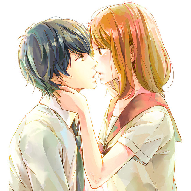 Anime Kiss On Cheek