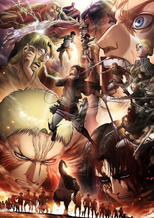 Attack on Titan - Opening 5 Full『Shoukei to Shikabane no Michi』by Linked  Horizon 