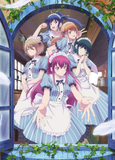 The Café Terrace and Its Goddesses TV Anime Adds Best Barista