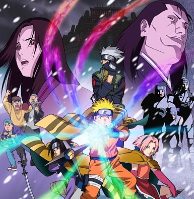 2010 Naruto Film Shown with Theatrical Anime Short