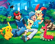 Réveil Pokémon Sacha et Pikachu - Manga city