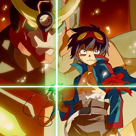 Tengen Toppa Gurren Lagann Movie Re-Release New Key Visual : r/anime