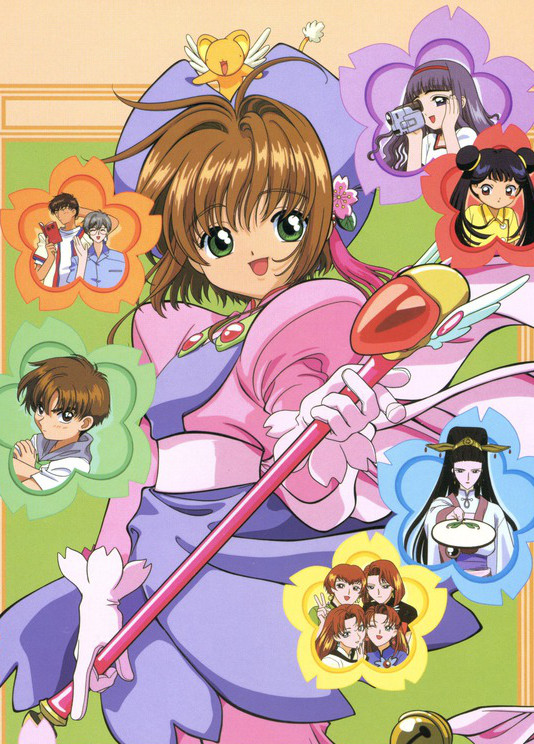 Em promoção! Card Captor Sakura Filme Clássico Home Pintura Decorativa  Branca De Papel Kraft Cartaz