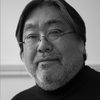 Monochrome headshot of Hiroshi Shinkawa wearing a black turtleneck