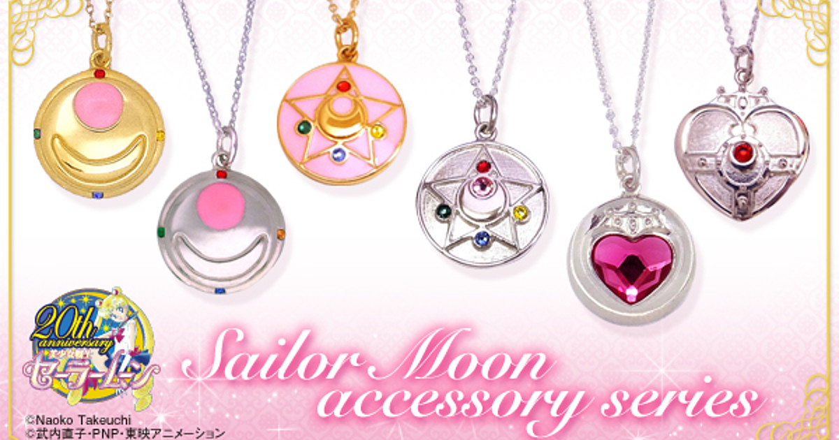 Japanese Anime Sailor Moon Proplica Pendant Necklace for Kids Teens Adults and Anime-Fans Style 01 Bowinr Sailor Moon Necklace