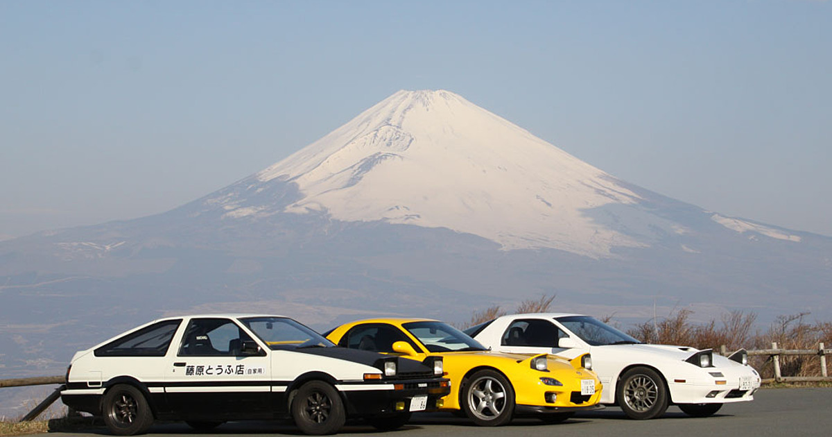 Race Hakone With Initial D Rental Cars - Interest - Anime News Network