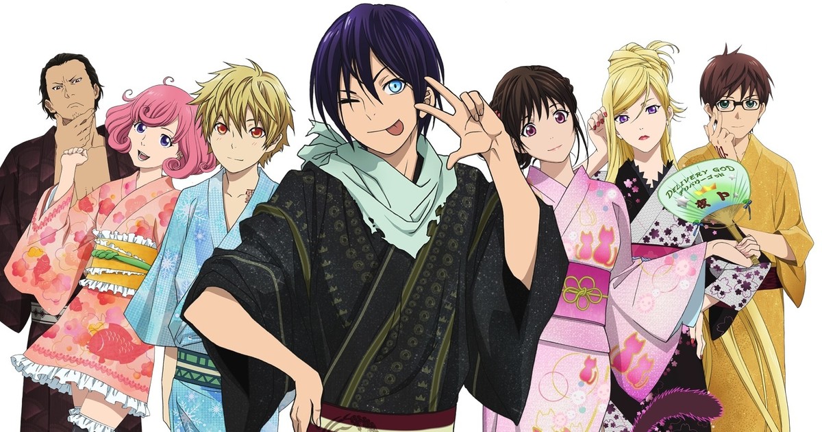 Japanese Urban Fantasy Noragami Aragoto Anime Characters Arts