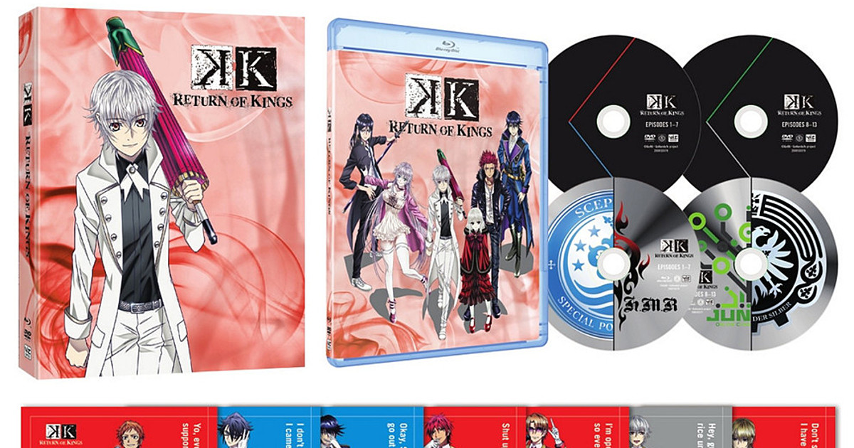 無料オーダー K Return Of Kings Blu Ray Dvd アニメ