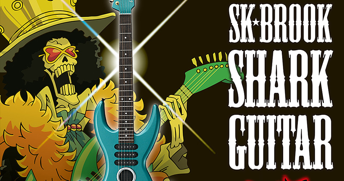 Rock Out One Piece Style With Brook S Shark Guitar Interest Anime News Network