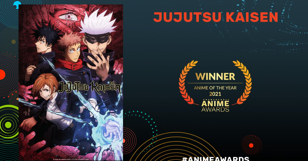 Crunchyroll Awards Crown Jujutsu Kaisen As Anime Of The Year Interest Anime News Network