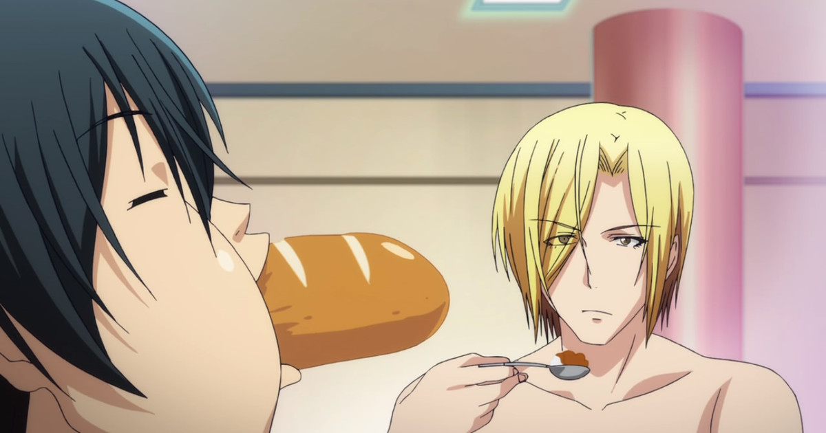 Chisa finds Iori being an Idiot - Grand Blue Anime Bits 