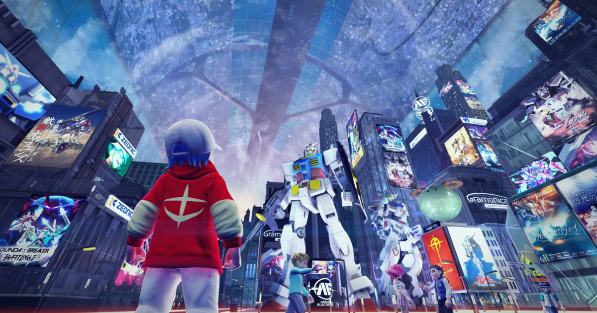 THE GUNDAM BASE VIRTUAL WORLD