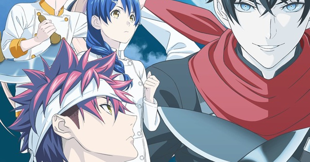 Food Wars Shokugeki No Soma Anime S 5th Season Unveils New Visual News Anime News Network