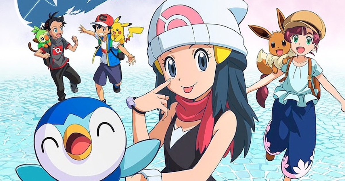 Pokémon Dawn / Hikari. Pokemon Diamond and Pearl. #anime
