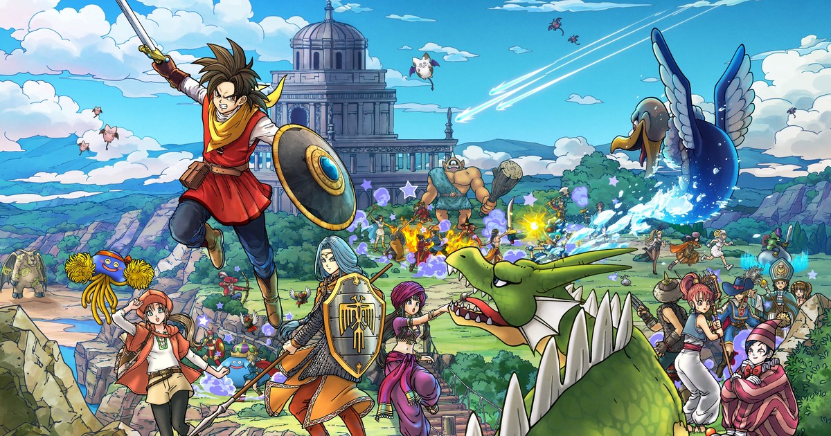 Five new Dragon Quest games have been announced, including Dragon