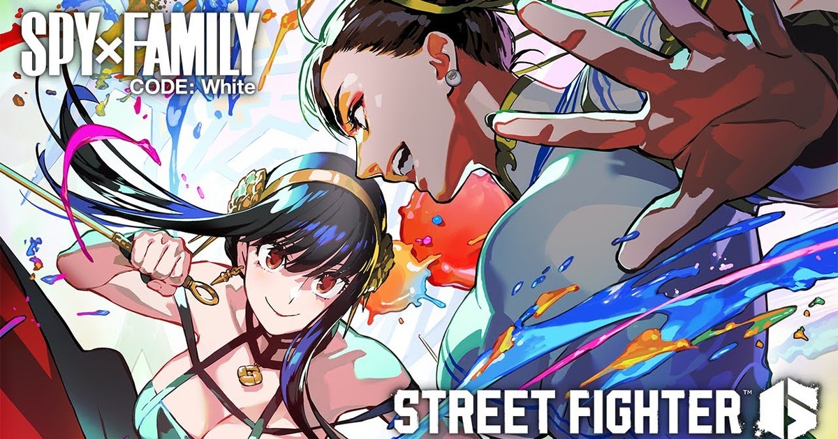 Street Fighter 6' Team Ups With 'Spy x Family Code: White' In Epic
