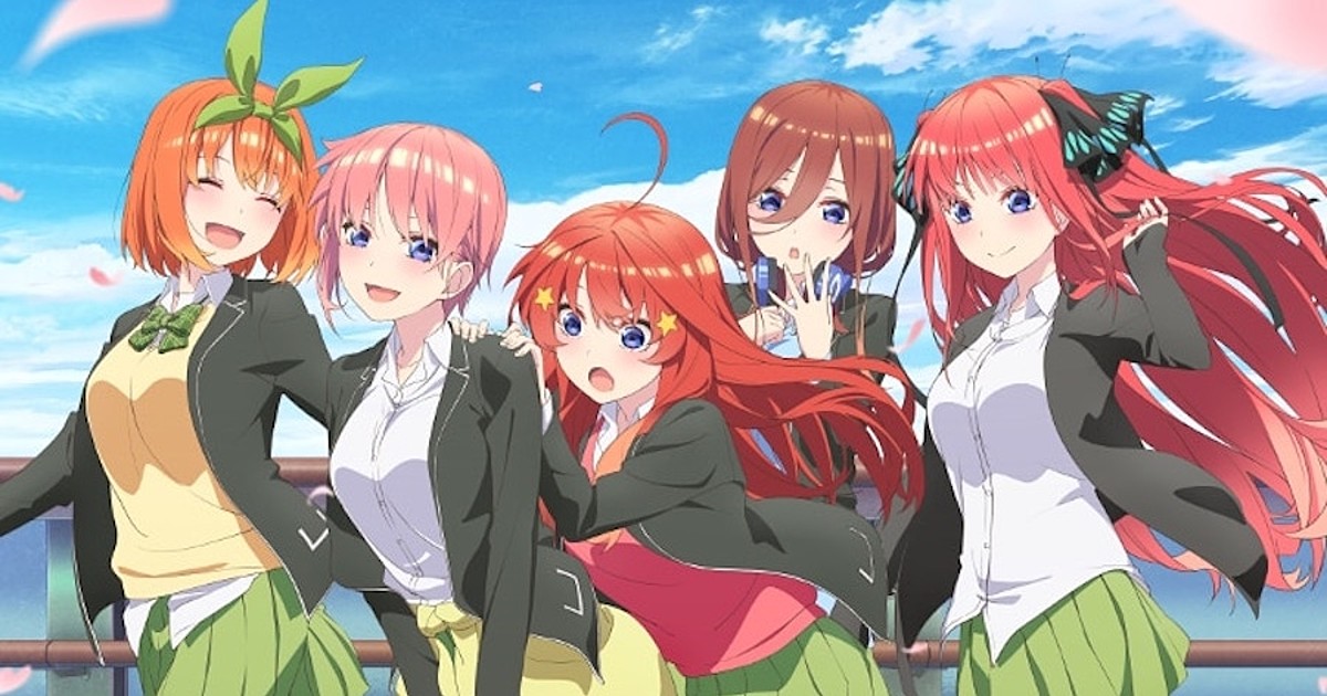 The Quintessential Quintuplets Anime Gets 2nd Season - News - Anime News  Network