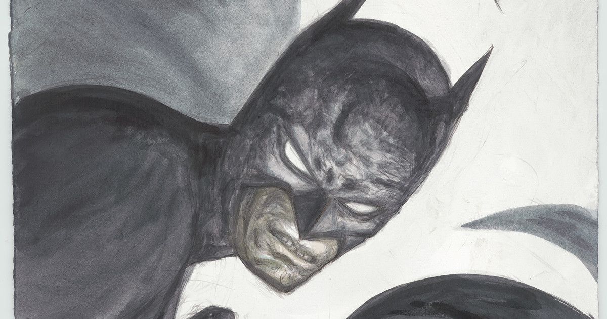 Yoshitaka Amano Draws Batman Inspired by His Debut for 85th