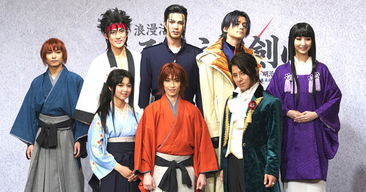 Rurouni Kenshin comes to picture-perfect life as photos of stage musical's  cast are released