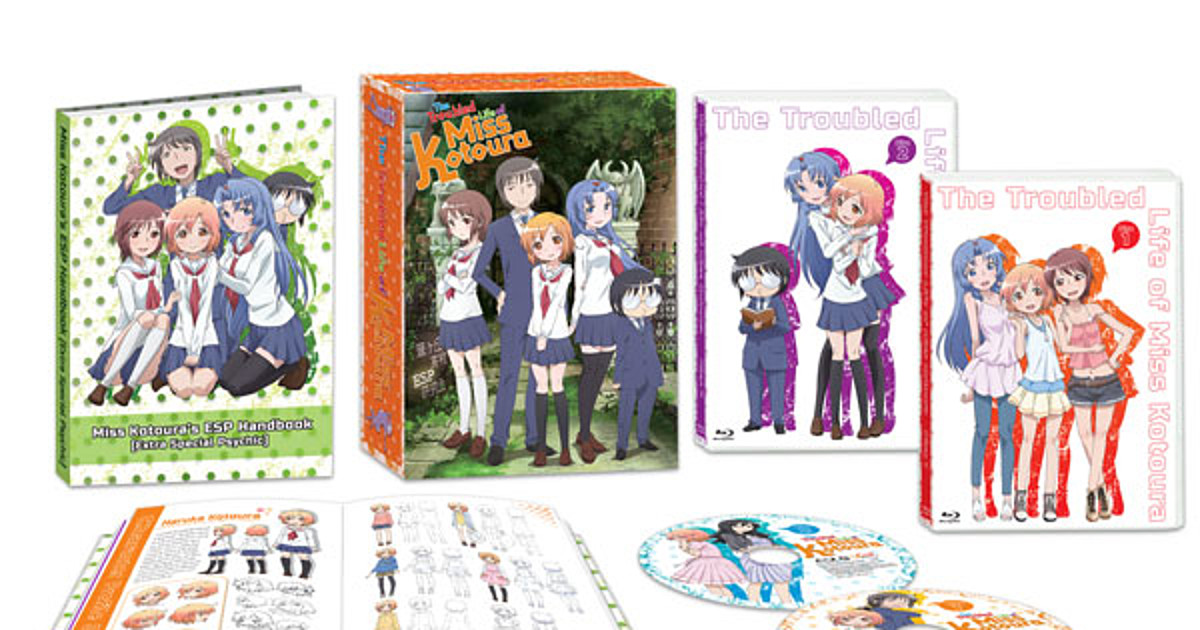 DVD Kotoura San 1-13 End + 6 OVA English Subtitles All Region Tracking  Shipping