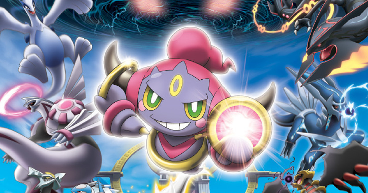 Theatrical Ver. Hoopa and the Clash of Ages with LED - Pokemon Resin Statue  - A.M. Sandsculpture Studios [Pre-Order]